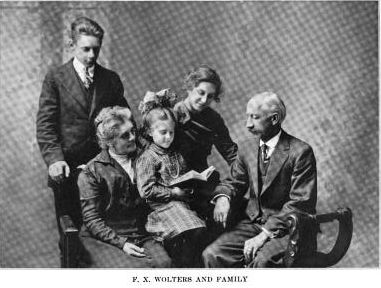 F. X. Wolter and family