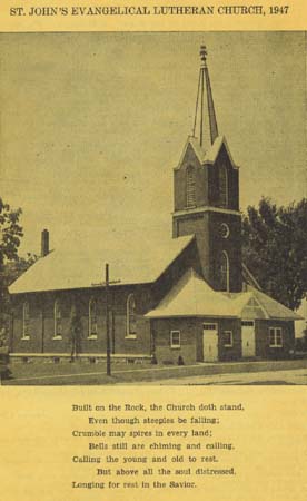 St. John's Evangelical Lutheran Church, 1947