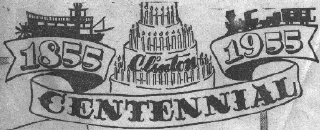 Clinton's Centennial Logo