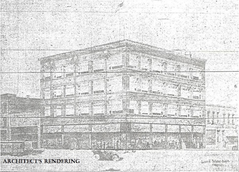 Architect rendering 1913