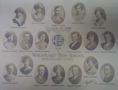 Class of 1925 Wheatland High School