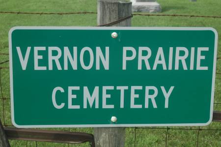 Vernon Prairie - West Prairie Cemetery