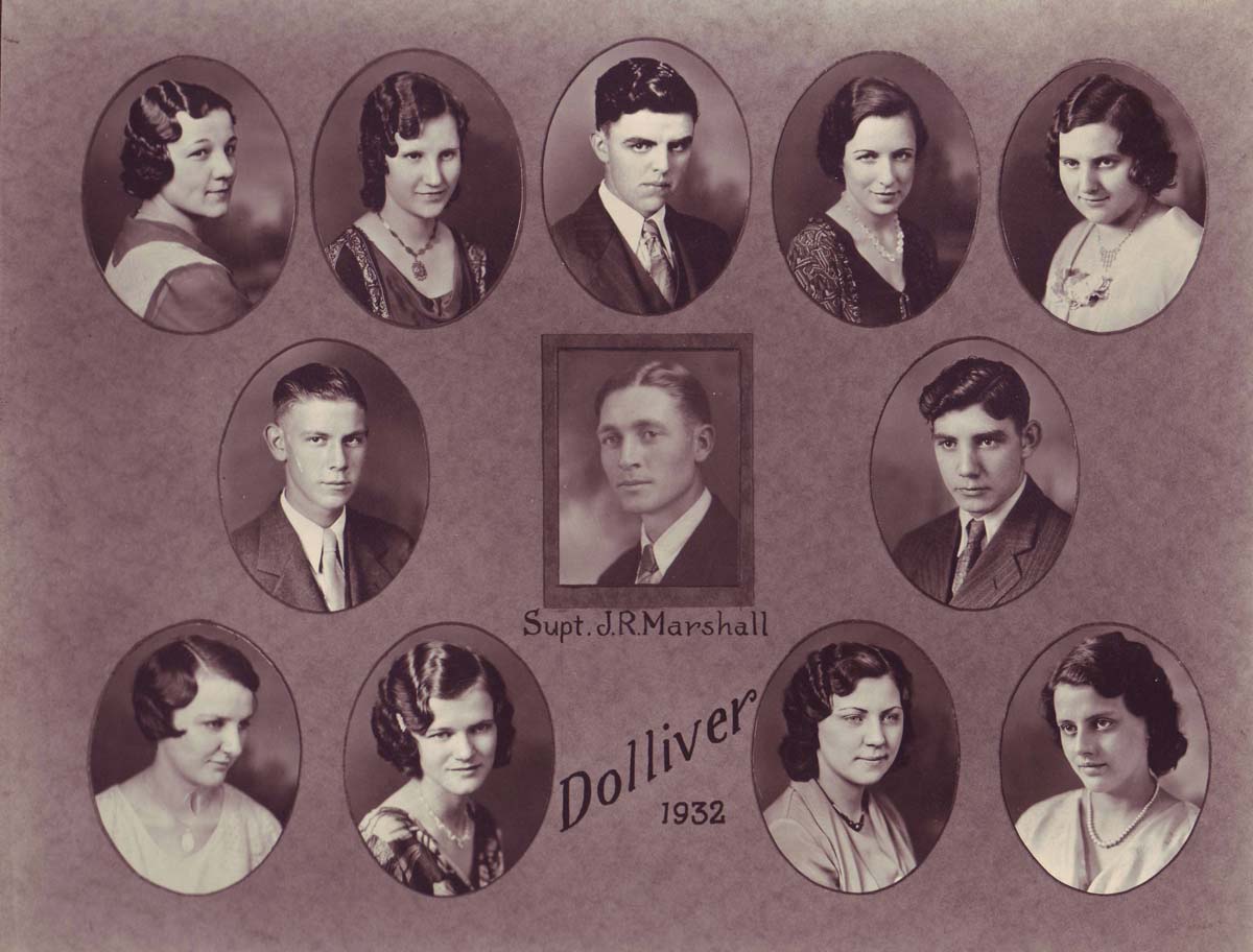 Dolliver High School Graduates--1932