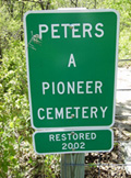 Peters Cemetery, Brainard, Fayette Co., Iowa