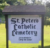 Saint Peter's Catholic Cemetery, Fayette Co., Iowa