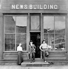 Arlington News Office, Brush Creek/Arlington Fayette Co., Iowa