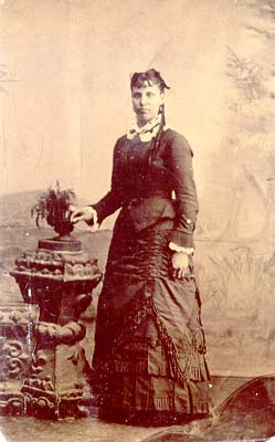 Clara Ellsworth Carpenter, ca1880
