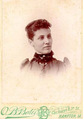 Clara Ellsworth Carpenter Tobias, ca1890