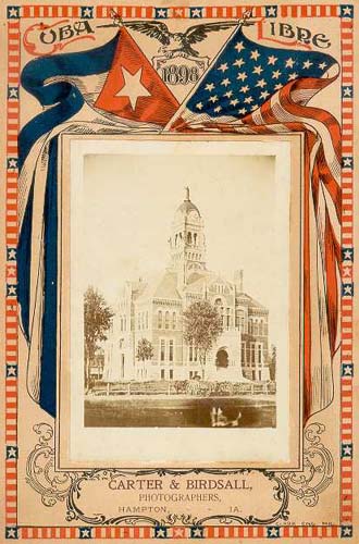Franklin county courthouse, Hampton, Iowa, 1898