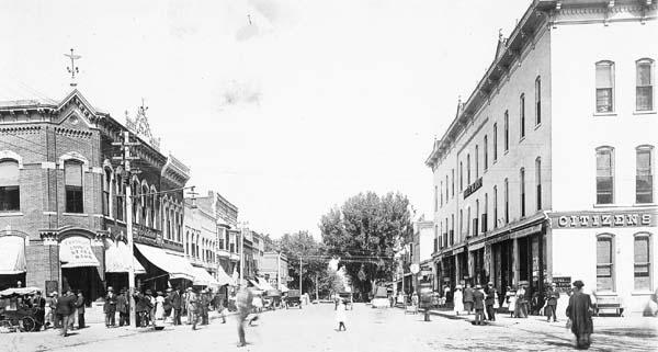 Reeve St. north from 4th, ca 1912