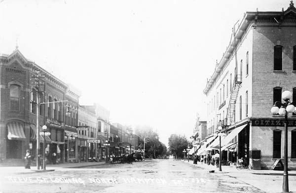 Reeve St. looking north ca 1918