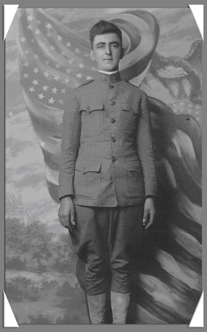 Arthur W. Schmidt, Medical Detachment USA, Camp Dodge, 1918.
