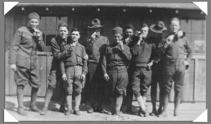 Unidentified Members of Medical Detachment, 163rd Depot Brigade, Camp Dodge