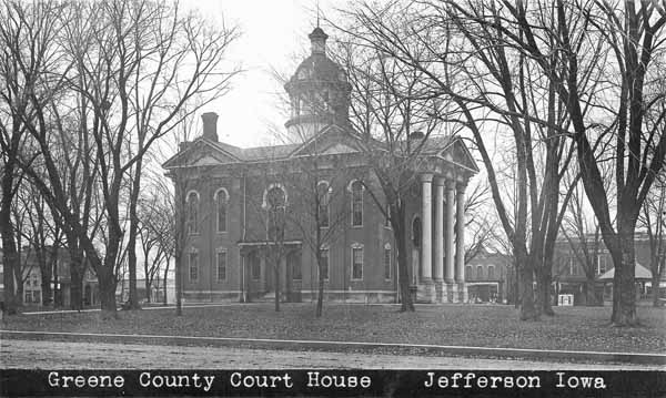 Greene Co. Courthouse, Jefferson, Iowa
