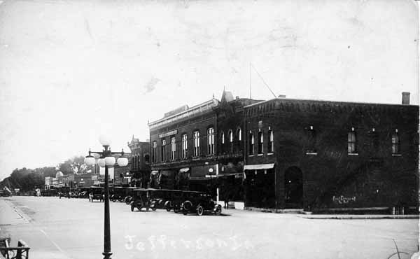 Main St. circa 1928, Jefferson, Iowa