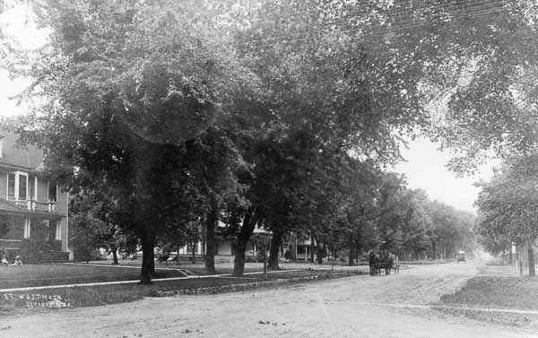 West Main St. circa 1910, Jefferson, Iowa