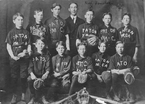 Paton Boy's Baseball Team, circa 1903