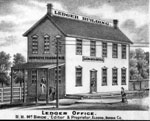 Eldora Ledger Newspaper Office