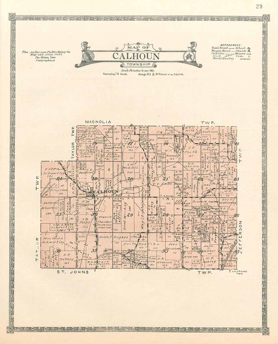 Harrison County Iowa Land Records