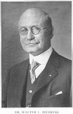 Dr. Walter L. Bierring