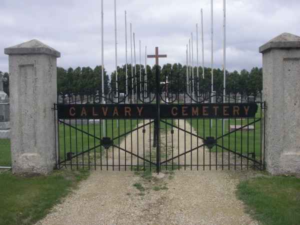 Calvary-Elma Cemetery Entrance Photo