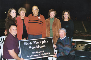 Bob Murphy being honored