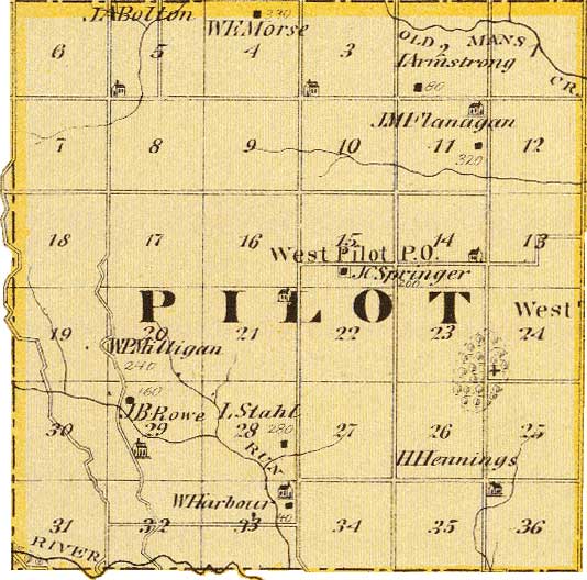 Pilot Township - 1875