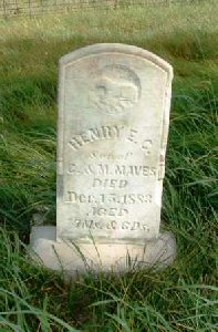 Henry Maves tombstone