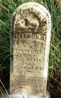 Martha J. Powers tombstone