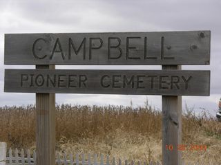 Campbell Pioneer Sign