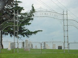 Hewitt Cemetery Entrance Gate