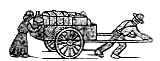 drawing of mormon cart