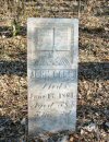 John Carr tombstone
