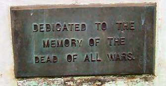 Text of Veteran's Memorial