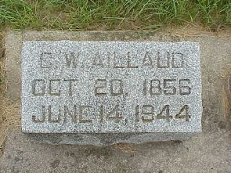 Charles William Aillaud headstone