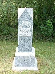 Elizabeth McGovern tombstone