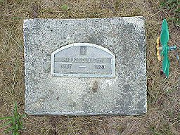 Marjorie Allfree grave marker