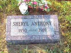 Sheryl Anthony tombstone