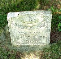 John Baker tombstone
