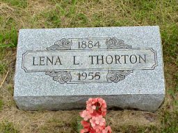 Lena Baker Thornton tombstone