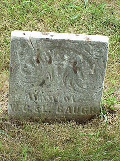 Mary Jane Baugh tombstone
