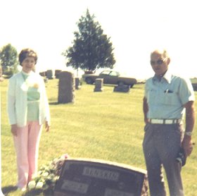 Hattie Benskin White and Verly Benskin - 1979