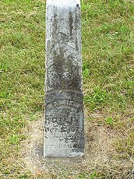 Mamie Bodley tombstone