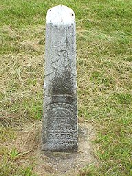 Walter Bodley tombstone