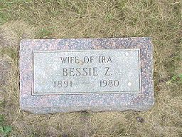 Bessie Dales Brock tombstone