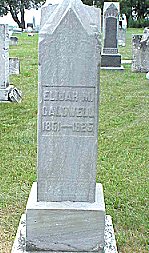 Elijah M. Caldwell tombstone