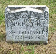 Percy R. Caldwell tombstone
