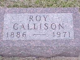 Roy Callison tombstone