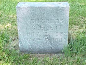 Charles Clement tombstone