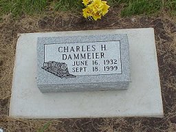 Charles Dammeier tombstone
